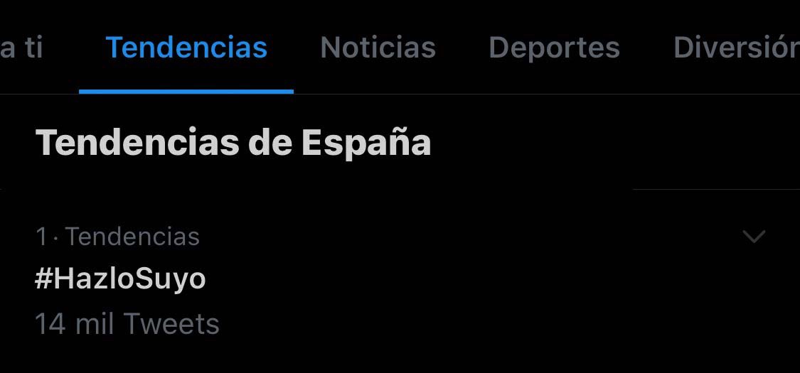 realmurciacfsad's tweet photo. TT 
1. #HazloSuyo ♥️ España https://t.co/yAojnDGQCA