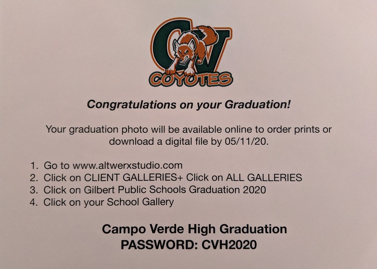 Campo Seniors- in case you lost your card- here is how to get your photo from graduation yesterday. 🧡💚 Please retweet @CVHSMrsCox <a href="/CVHSYotes/">CVHS Updates</a> <a href="/CVHSMrDumas/">CVHS Mr. Dumas</a> @CampoActivities @CvSportsmed @CvDiggs <a href="/cv_biomed/">CVBiomed</a> <a href="/CampoStrength/">Campo Verde Strength</a>  <a href="/MrsMclarenCVHS/">Ashley McLaren</a> <a href="/coachfreemancv/">CV Football</a> @