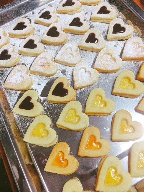 これは押谷がチョコを作ってるときに撮ったやつです 