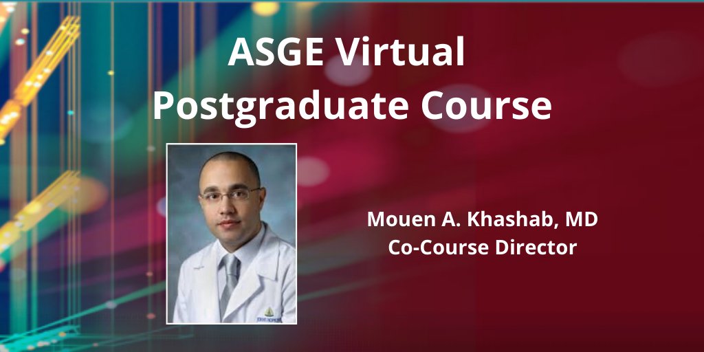 ASGE GI Endoscopy (@asgeendoscopy) on Twitter photo Hear about why you should attend the ASGE Virtual Postgraduate Course in a brief podcast from course director Mouen A. Khashab, MD. <a href="/MouenKhashab/">Mouen Khashab, MD, MASGE</a> ow.ly/dJEQ50zB37y #ASGE #Endoscopy2020 #GIendoscopy Hear about why you should attend the ASGE Virtual Postgraduate Course in a brief podcast from course director Mouen A. Khashab, MD. <a href="/MouenKhashab/">Mouen Khashab, MD, MASGE</a> ow.ly/dJEQ50zB37y #ASGE #Endoscopy2020 #GIendoscopy