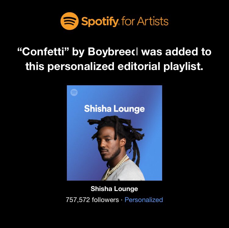 Boybreed's tweet photo. Man Like @ekellybeatz !! 🔥 #CoverStatus cc @Spotify @SpotifySA ❤️ https://t.co/ATOXA47afJ