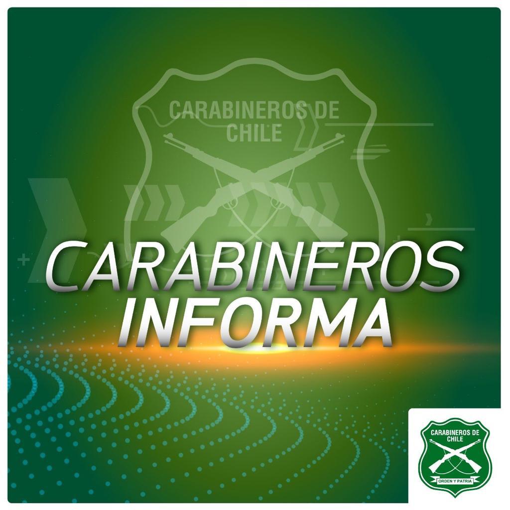 Carabdechile's tweet photo. Carabineros informa que #ComisaríaVirtual se encuentra con una falla técnica, por lo que personal de soporte está trabajando para su reanudación. Informaremos oportunamente cuando el servicio sea restablecido. https://t.co/zCKHbwUJOT