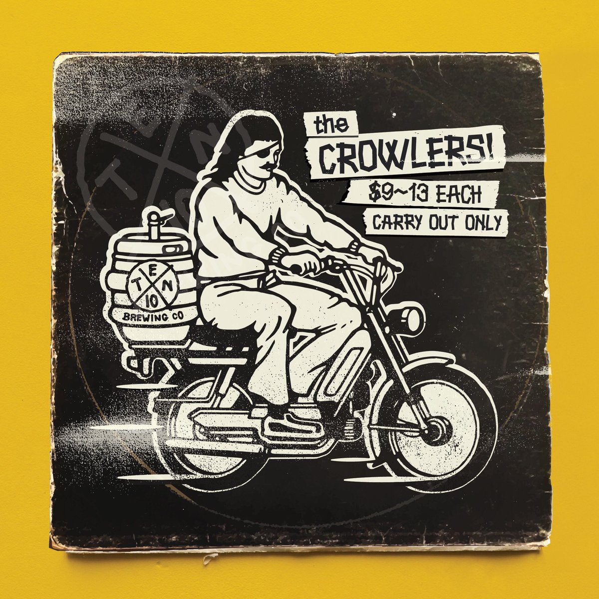 Happy Saturday!! We are open today from 12pm -4pm for Crowlers to go! Stop by, grab a Crowler of deliciousness and say hello!!  Check out our website for current beer list. 
Ten10BrewingCompany.com @Mills50 <a href="/citybeautiful/">City of Orlando</a>