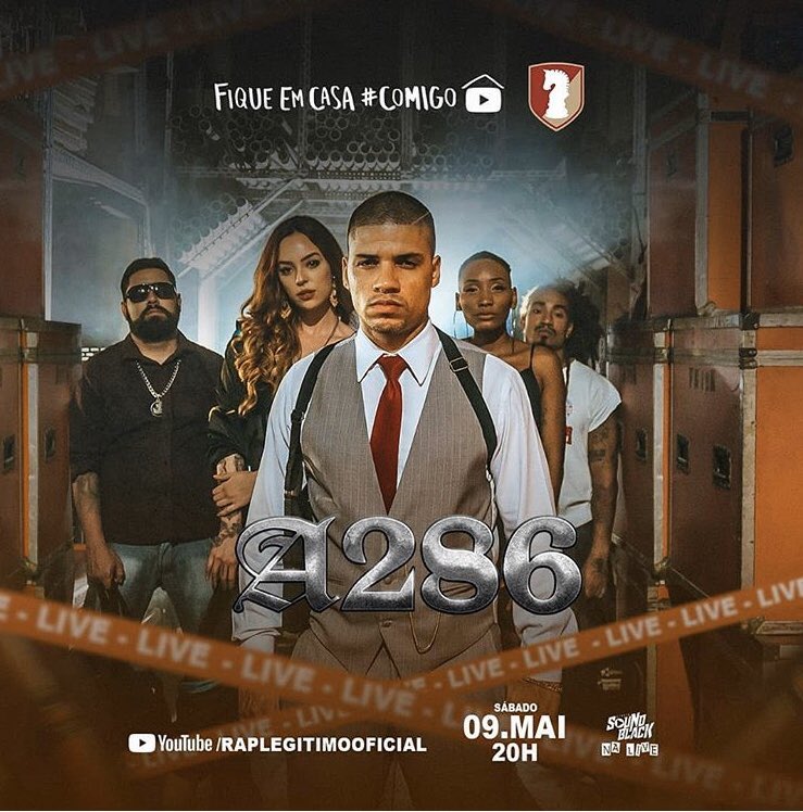 detentosoficial's tweet photo. Éh hoje rapa as 20:00 hrs uma das Lives mais esperada no canal do YouTube @a286_oficial .Espalha pra geral #a286 #raplegitimo https://t.co/jeH1h8aVDk