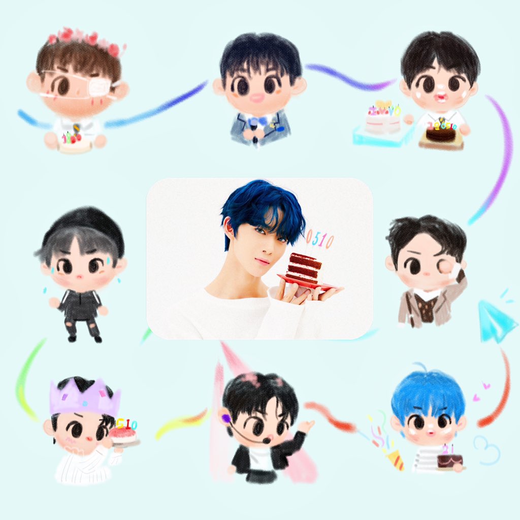 YUKIss05's tweet photo. Happy Jinyoung day🌻🌻

#팬바라기_배진영_생일축하해
#BAEBAE_21stBIRTHDAY https://t.co/is6NPYUReo