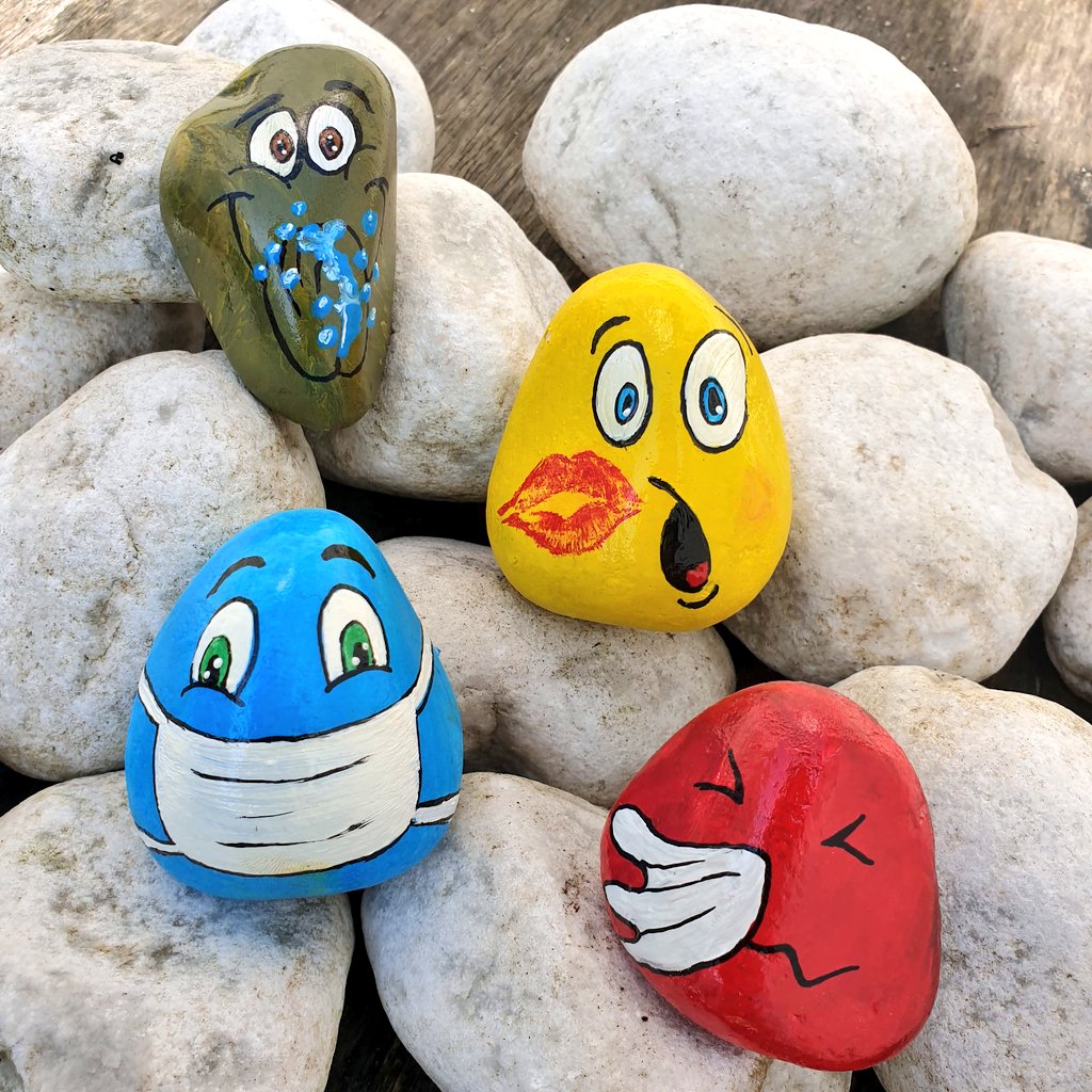Une sortie de #confinement #COVID19fr avec cette nouvelle partie <a href="/Tmgaletenvendee/">Trouve Mon Galet En Vendée</a> Indices des cachettes des #gestesbarrieres  sur @trouvemongaletenvendee Amusez vous bien en notre compagnie !