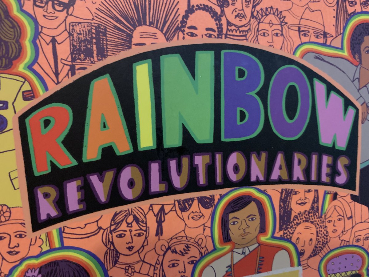 Rainbow Revolutionaries is available for pre-order now as as hardcover, e-book, and audiobook. You can listen to audiobook narrator  @InesActs read the book's intro here:  https://soundcloud.com/harperaudio_us/rainbow-revolutionaries-by-sarah-prager