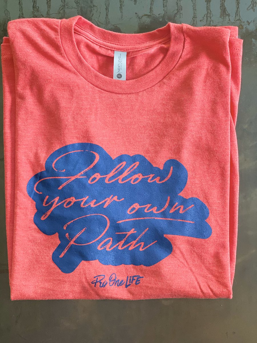 proonelife's tweet photo. We now have several paths for you to choose from! Vintage Red and Envy, with navy ink, to go with the original heather gray with black.
#FollowYourOwnPath #OneLife #LiveIt #ProOneLife #ProOneTees #tshirt #lifestyle #shopsmall #wearhuntsville #knowhuntsville #tshirtday https://t.co/E10LPEhr0T
