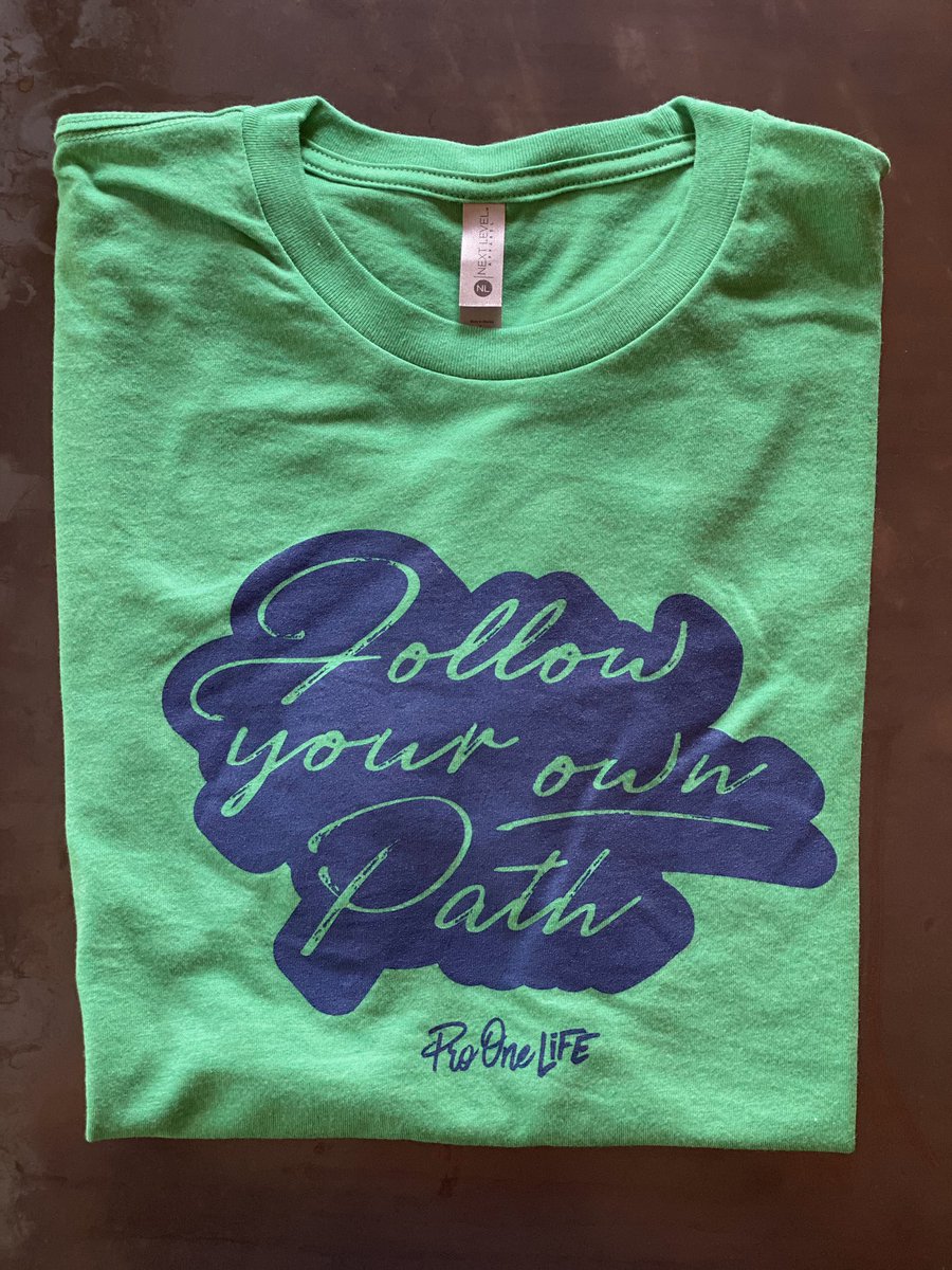 proonelife's tweet photo. We now have several paths for you to choose from! Vintage Red and Envy, with navy ink, to go with the original heather gray with black.
#FollowYourOwnPath #OneLife #LiveIt #ProOneLife #ProOneTees #tshirt #lifestyle #shopsmall #wearhuntsville #knowhuntsville #tshirtday https://t.co/E10LPEhr0T