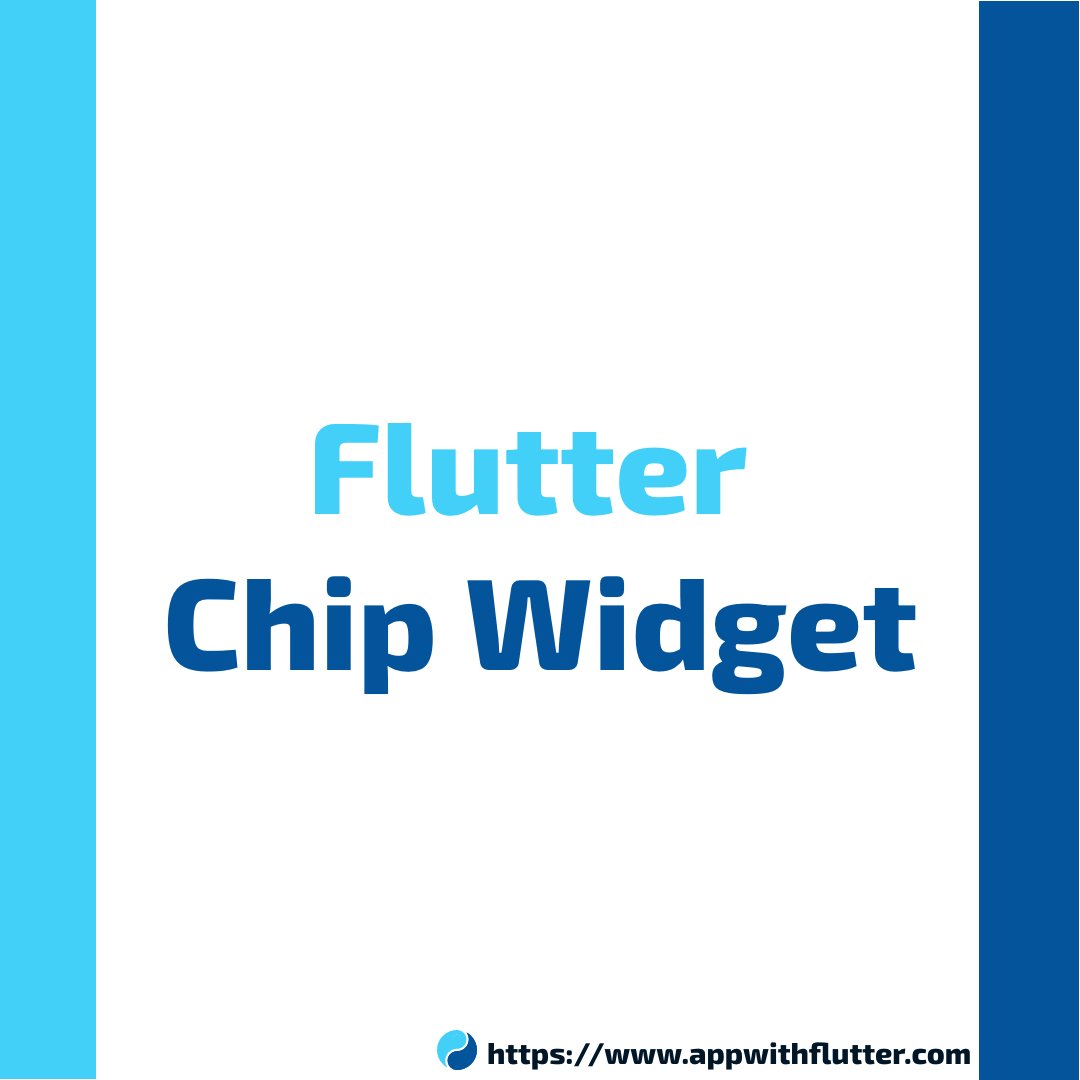 follow2vivek's tweet image. Flutter Chip widget example. Read more at 👉 appwithflutter.com/flutter-chip-e…
🤘Follow us for more Flutter updates.
.
.
.
#flutter #appwithflutter #flutterwidget #MobileApp #ReactNative #ionic #Android #AndroidDev #iOS #ios13