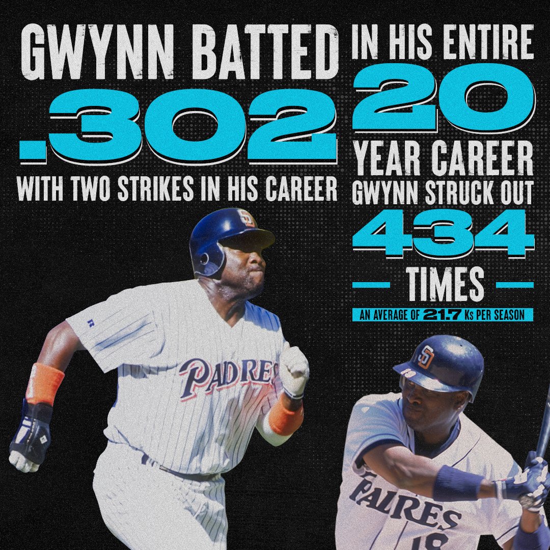 MLB Stats on X: The legendary Tony Gwynn would have been 60 years old  today. We will never see another player like Mr. Padre.   / X