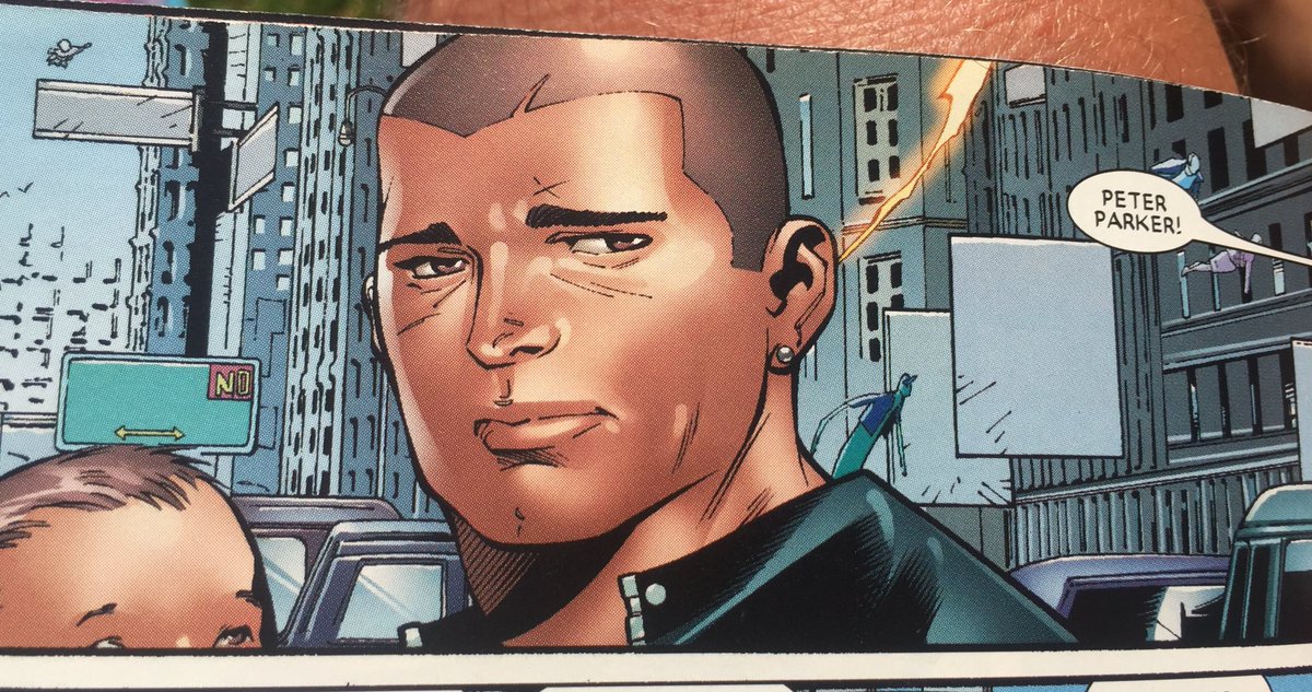 Can we all just talk about the fact that THIS is Peter Parker in House of M, the AU where all the heroes get everything they ever wanted ...