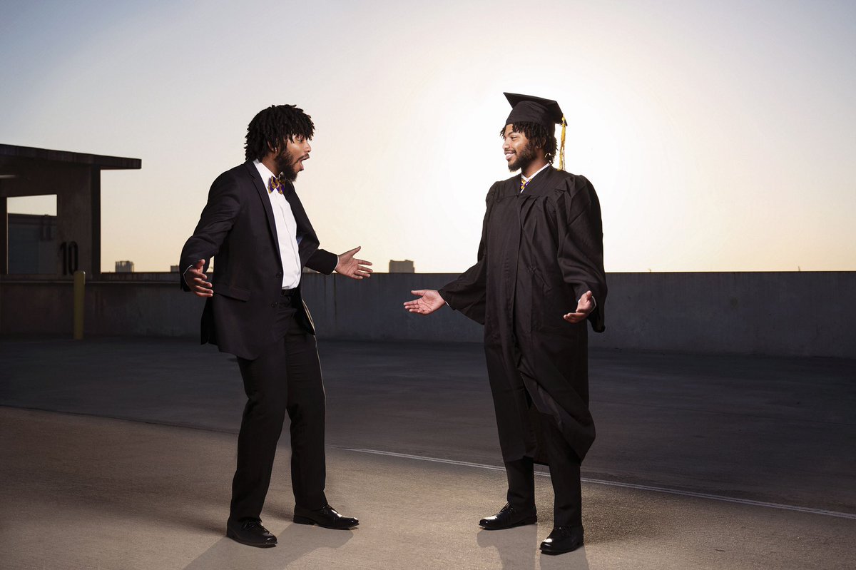 ChrisJGowens's tweet image. Just a kid from PA l, I’m so glad I chose PVAMU to be my home for my college career! Got to go to some amazing places and meet so many amazing people! To my PV fam we goin onwards and upwards!! PANTHER PRIDE💛💜 #PVAMU20 #GradSzn