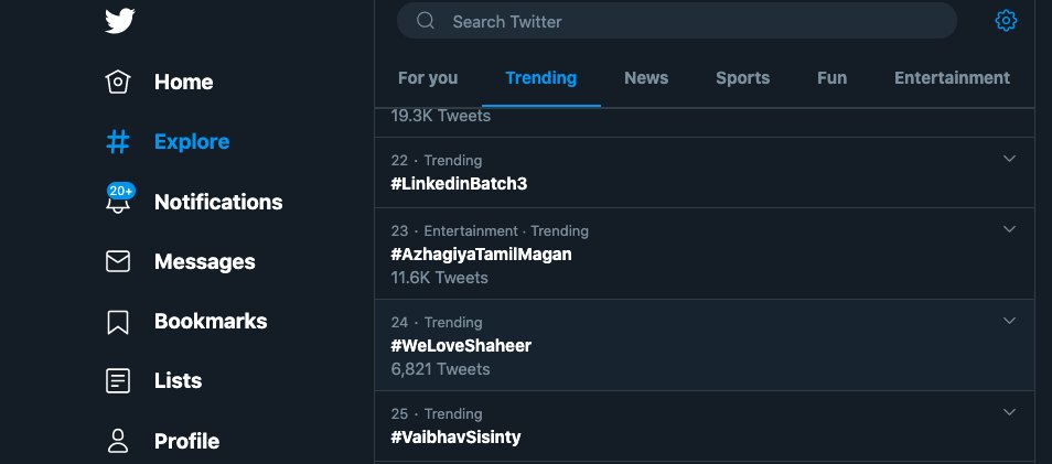 VaibhavSisinty's tweet photo. And we are trending #VaibhavSisinty #LinkedInBatch3 https://t.co/EjHsM1VmCL
