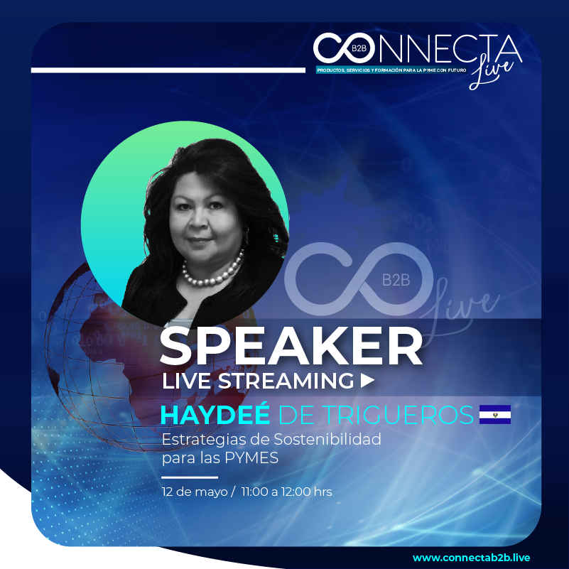 FUNDEMAS's tweet photo. Te invitamos a que participes en la #ExpoVirtual "Estrategias de Sostenibilidad de la Pymes", en el marco de #ConnectaLive #B2BLive, la cual estará a cargo de nuestra directora ejecutiva @HaydedeTriguer1.
Para inscribirte da clic aquí:
https://t.co/5xLo2QIjiq https://t.co/v3fJ6kisE9