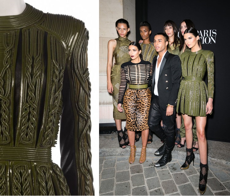 'Mes muses ont un pied dans le présent, l’autre dans le futur'. @ORousteing a choisi @KimKardashian et @KendallJenner pour incarner la 'femme @Balmain' (comme ici, en 2014 au gala de la #VogueParisFoundation au @PalaisGalliera). #GallieraCollections #MuseumWeek #TogetherMW