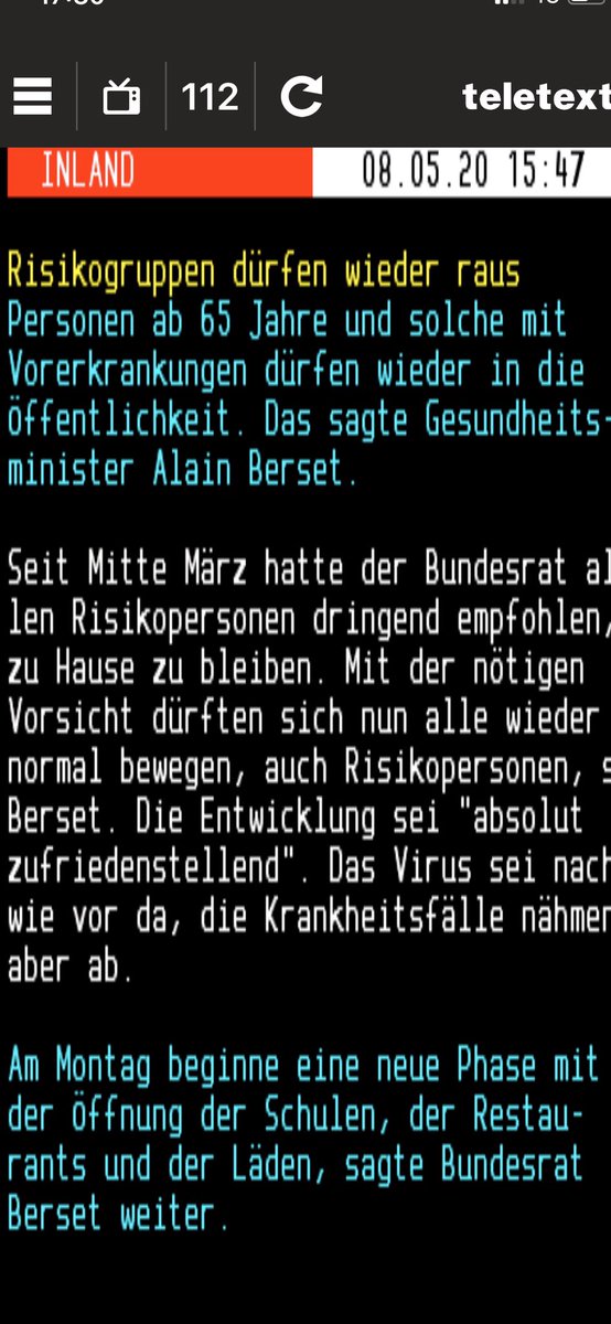 Freue mich, dass diese gesellschaftliche Differenzierung aufhören kann. Alle gemeinsam, mit Vernunft, Sorgfalt, Rücksicht und Eigenverantwortung! #Corona #Solidarität #Zuversicht #Aufpassen