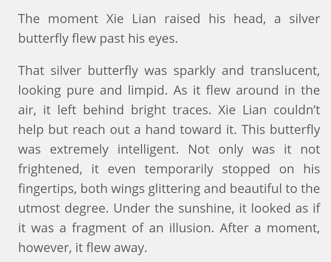 Those butterflies are so ...beautiful ;^;