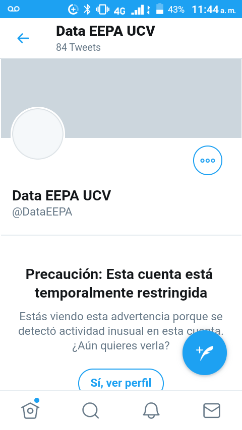 isabelrivero70's tweet image. Esta cuenta  de @DataEEPA que registra datos producto de un estudio desde la ciencias sociales ha sido suspendida por @TwitterLatAm