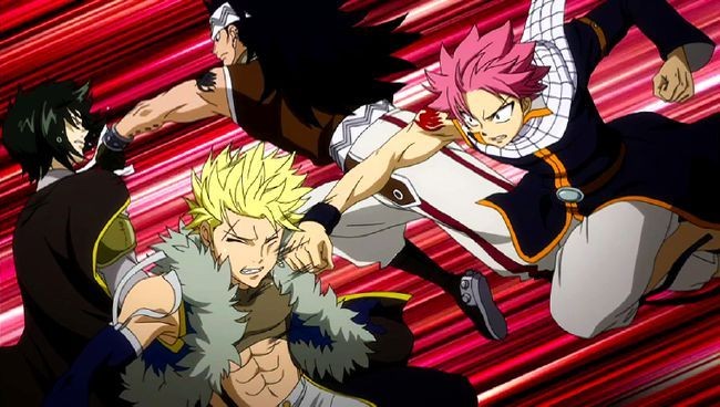 DAY 19 - dragon slayer battle, Wendy VS Ezel, Mira VS Seilah, Erza VS Minerva VS KaguraIts rlly hard to pick the fave fight scenes. I don't remember every single detail of all the fights in Fairy Tail BUT these 4 gotta be one of the best. Didnt wanna put the obvious ones tho