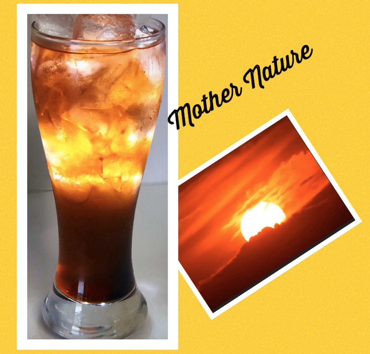 Veronica_Reyes's tweet photo. The Beauty of Mother Nature as we celebrate a Mother’s love and honor those who continue to watch over those they love from the Heavens ~ Mother Nature tea 8 calories #makefromhome #nutrition #fitness             Art work, Red Sun by Roger Prada https://t.co/zD52TfFKot