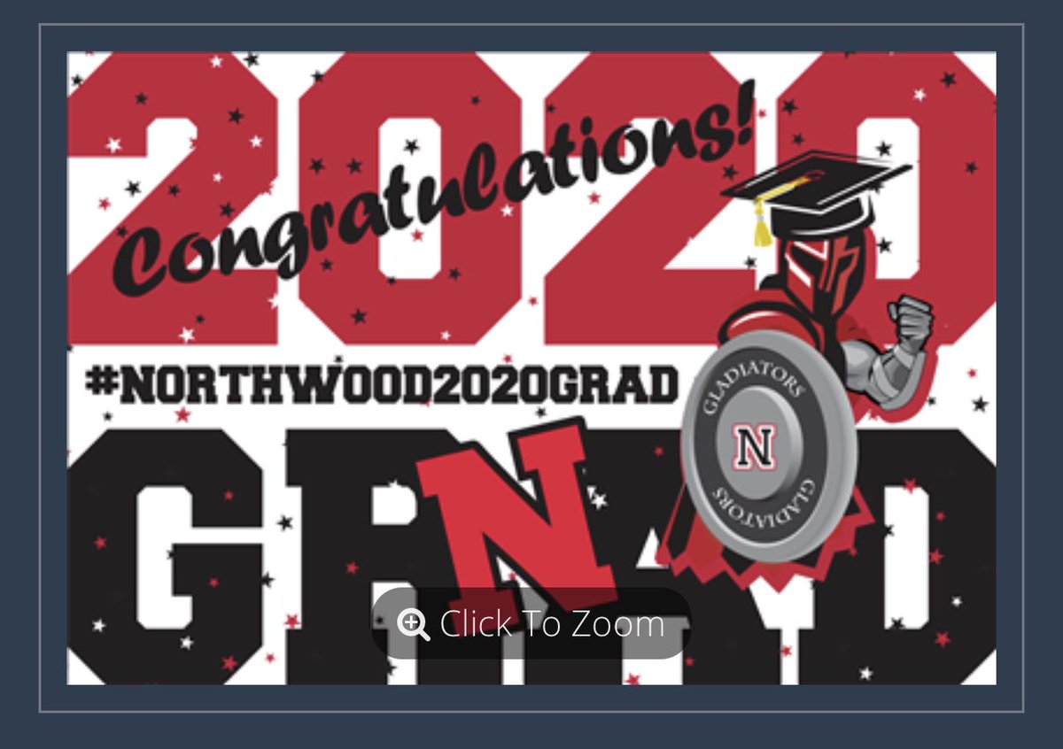 Support the Gladiator Class of the 2020, order your yard signs now! Link available here and on the website. Help spread the word! 2020gradsigns.allegrarockville.com/category/North….     <a href="/NWcounselors/">Northwood Counselors</a> <a href="/ladybird61/">RobynWatts</a> <a href="/NHSAcademies/">Northwood Academies</a> <a href="/NorthwoodPrin/">Northwood Leadership Team</a> @NorthwoodAP <a href="/Wellness_Cen/">Northwood High School Wellness Center</a> @NorthwoodAPLee