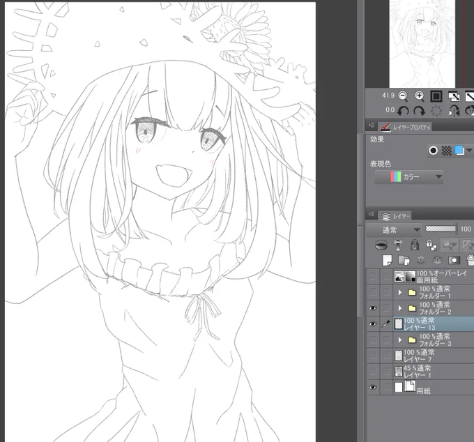 ワンピースむずかしい。。麦わら帽子ってどうやって塗るんだろう。。この絵完成するのかしら。。
おやすみなさい。。

皆様が良い夢を見られますように。 