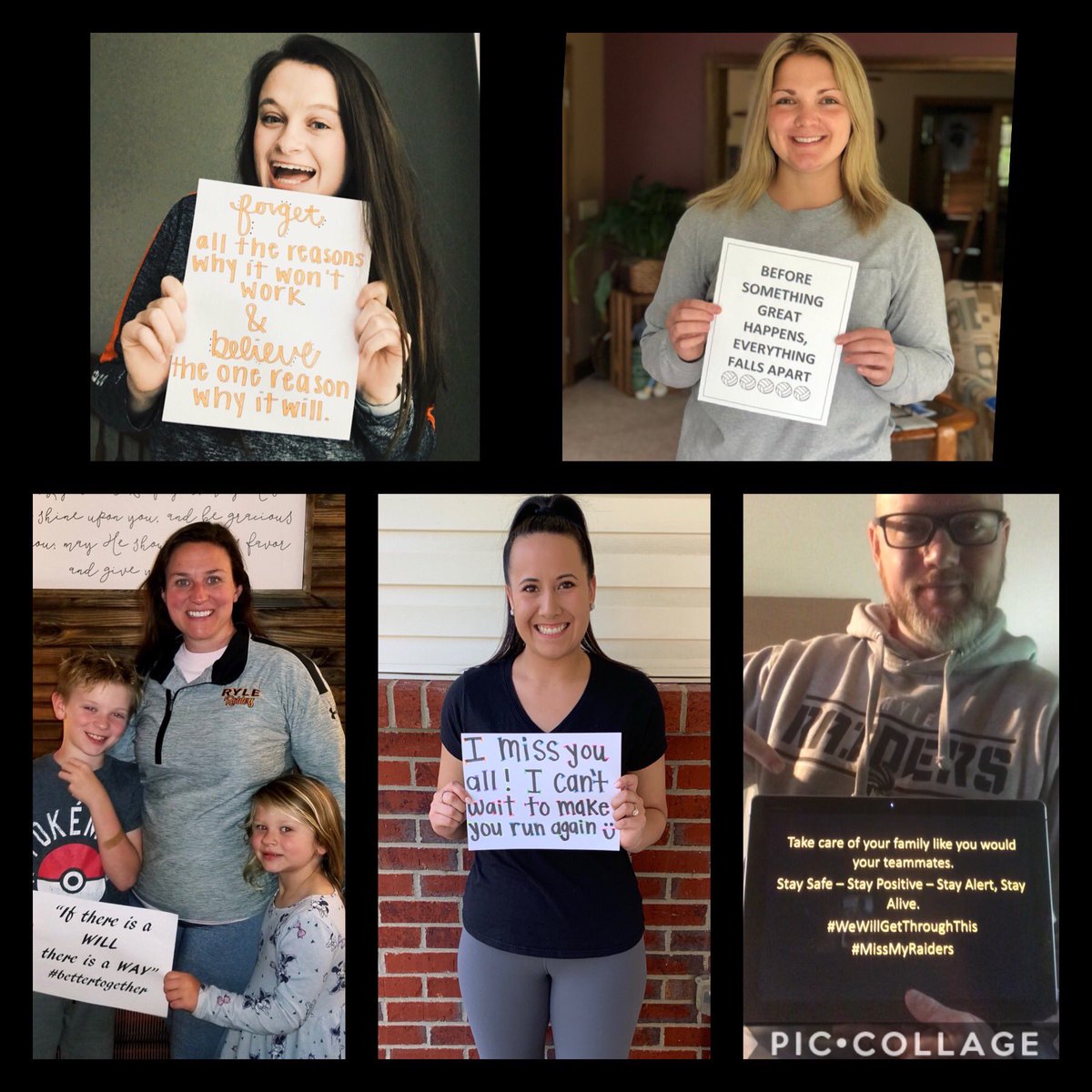rylevball's tweet photo. Your coaches love you and miss you!!! https://t.co/6Qht0cY09Q