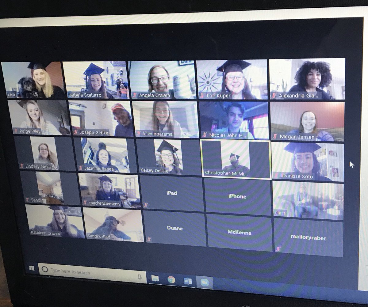 SaraTrask's tweet photo. Congratulations to our 2020 MCK Graduates! We couldn’t be there in person, but that didn’t mean we couldn’t still celebrate! So proud of you, scholars! @McKendreeU https://t.co/m9swLWV8Jg