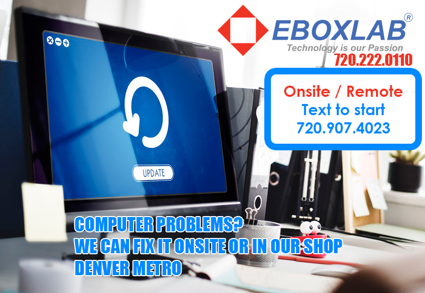 EboxlabInc's tweet photo. ONSITE COLORADO BEST COMPUTER REPAIR SPECIALISTS
From Denver metro to Boulder, Colorado Springs, Fort Collins, Conifer, Evergreen and Summit County #denver #colorado #computerrepair #itsupport #datarecovery https://t.co/GaGzbJlWza https://t.co/QBG981NdE1