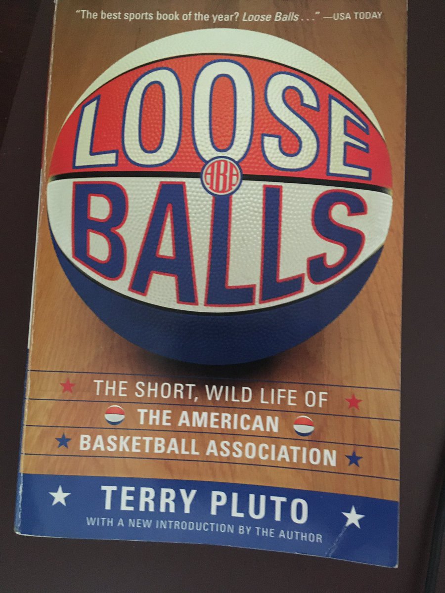 Suggestion for May 9 ... Loose Balls: The Short, Wild Life of the American Basketball Association (1990) by Terry Pluto.