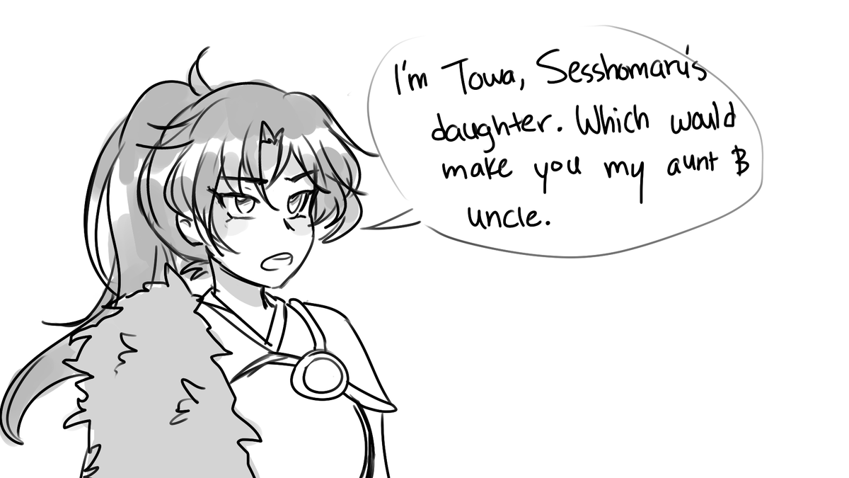 ivytooru's tweet photo. you cannot tell me this isnt what would happen #Inuyasha #InuyashaSequel #Sesshomaru https://t.co/KGtQAZ0ybj