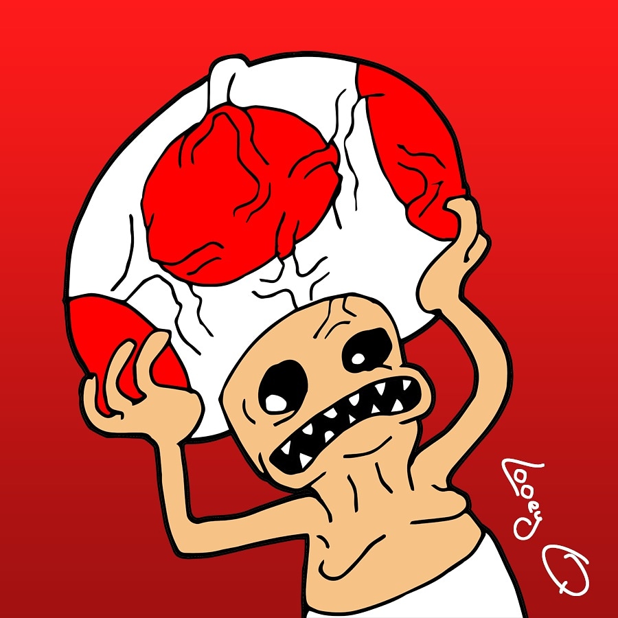 looeyqcomics's tweet photo. Toad having a normal day during quarantine.
#toad #mariobros #supermario #supermariobros #marioodyssey #toadmariobros #sixfanarts #sixfanartschallenge #mariobrothers #princessisinanothercastle #quarrantine2020 #looeyqcomics #looeyq #looeyqart https://t.co/wIHTMUHIru