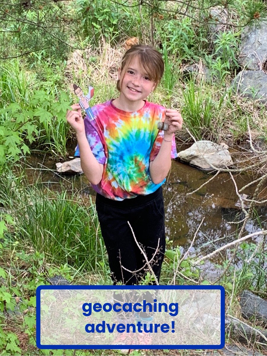 Missy_Thomas1's tweet image. One of my students taking me on a geocaching adventure!             Flat Mrs. Thomas📚@RockhillES #readingcoach #RESlearnleadsucceed #funadventure