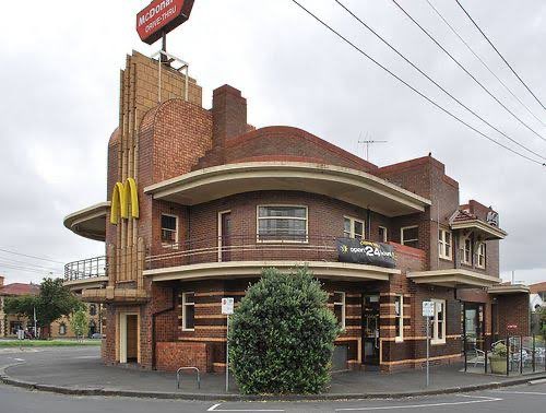 Art Deco McDonald’s, somewhere in Australia