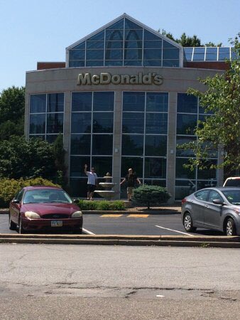The self proclaimed “most magnificent McDonald’s” in Warren, Ohio