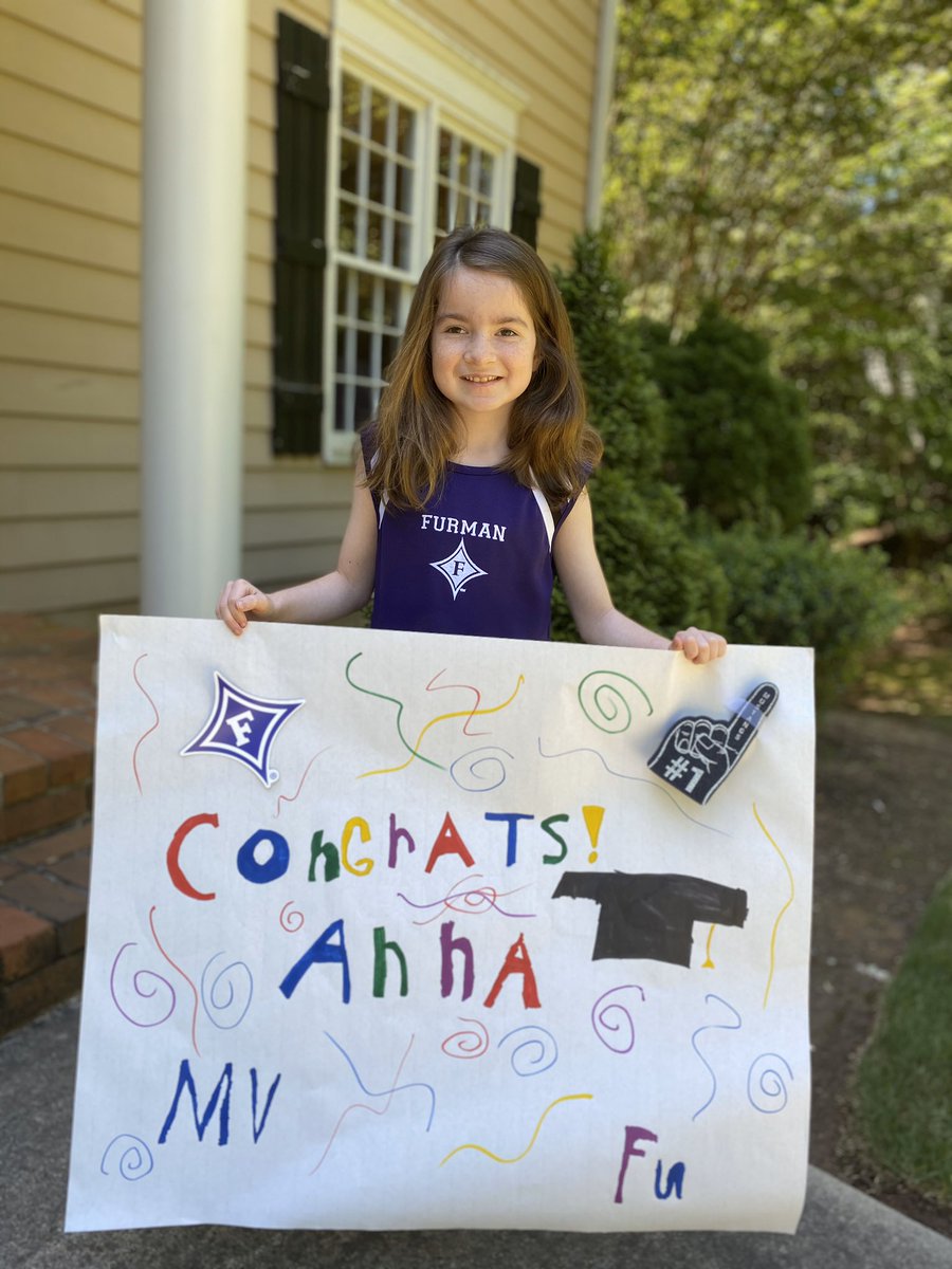 Congratulations Anna Weber on graduation! Go Mustangs! Good luck at Furman! Go Paladins! #MVunites #MVAlphaOmega