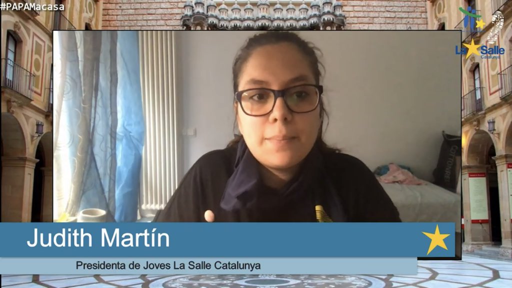 LaSalleCat's tweet photo. No hem estat físicament! Però la #PapamACasa ha permès que ens sentíssim tota la família lasal•liana junta! Gràcies @joveslasallecatalunya i a tot l’Equip de Pastoral de #LaSalle Catalunya per fer-ho possible! https://t.co/RYhm35XNnm