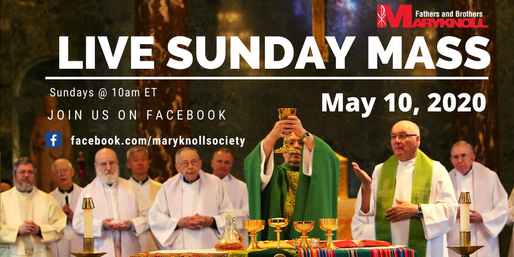 MaryknollFrsBrs's tweet image. Join us tomorrow for a live stream of Sunday Mass with a very special Mother's Day Dedication from Maryknoll with Fr. Daniel Kim, M.M.  at 10am ET. 

➡️ maryknoll.link/f44

#divinemercy #catholic #easter2020 #maryknoll #sundaymass #stayathome