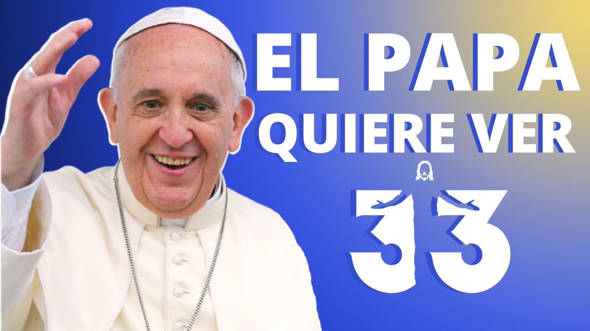 33elmusical's tweet photo. ¡EL PAPA QUIERE VER 33! 😃
❤️ Míralo aquí ❤️👉 https://t.co/gAYy599sqq
Y comparte alegría con los demás 😉
#EnCasaCon33 #YoMeQuedoEnCasa #LoEstamosConsiguiendo #Fase1 https://t.co/s7R7YHa2sM