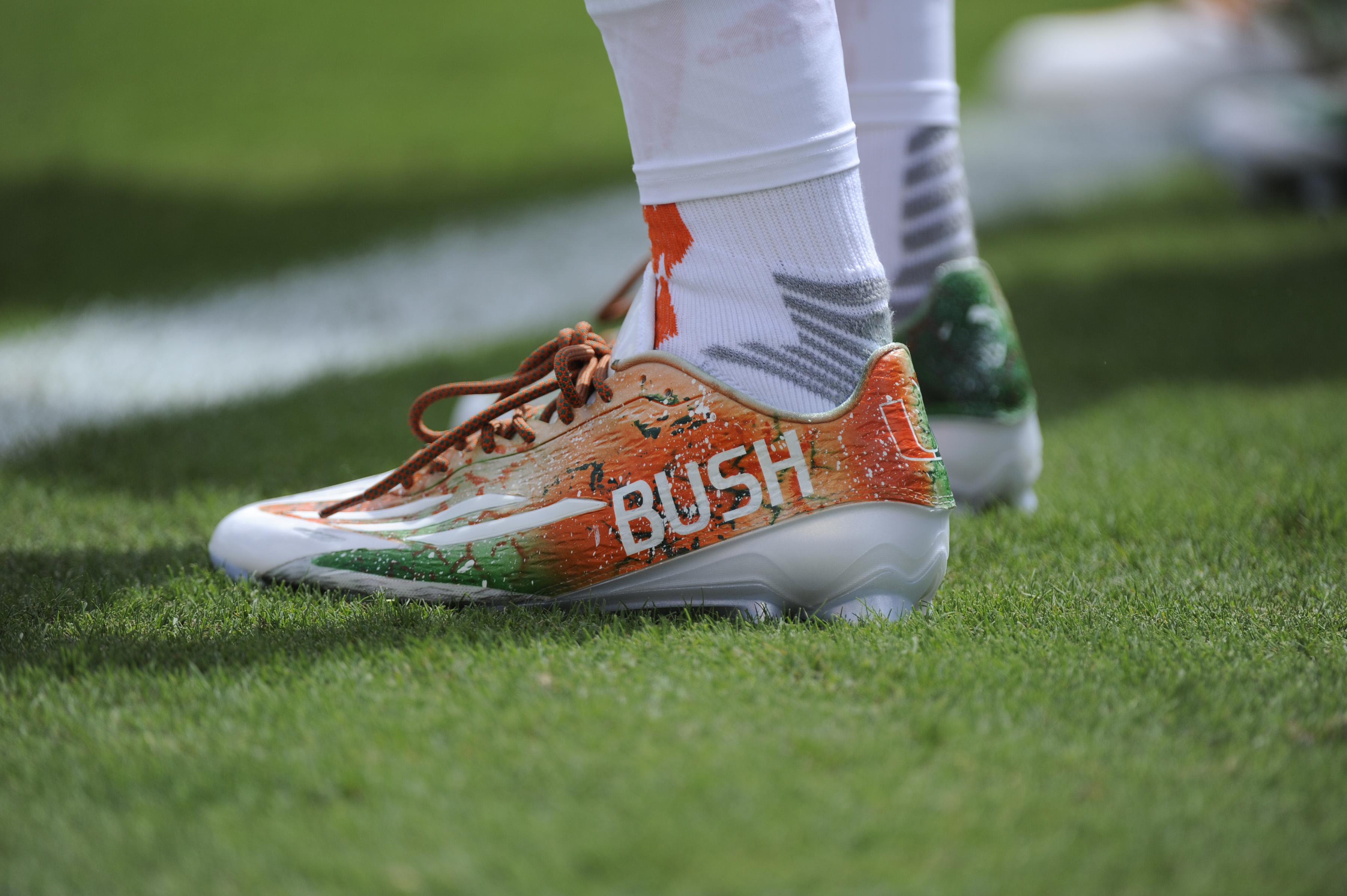 Miami top hurricanes cleats