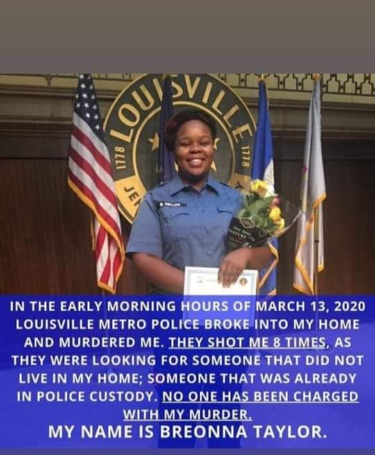 March 13, 2020 Breonna Taylor was murdered by the Louisville Metro PD. We've discussed this misogynoir and double standards with BM victims and BF victims in our community for years. It's a taboo subject to discuss oppression within marginalized communities.  #Blackwomenmatter