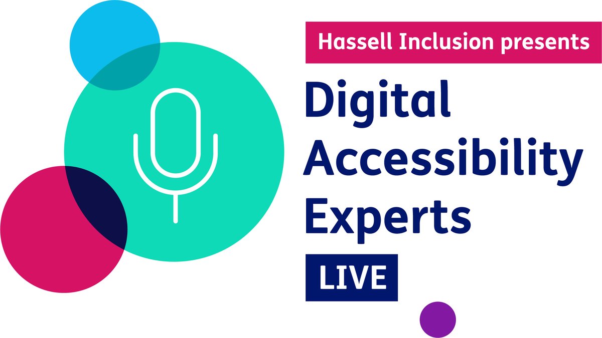 jonhassell's tweet photo. HassellInc: If you’re facing rapid change with your #Digital products and services and need support on #DigitalAccessibility then book onto our free #Webinar every Thursday in May https://t.co/RXl8nCMzmS for conversation and insight with our #Accessibil… https://t.co/rbNq1GGcm4