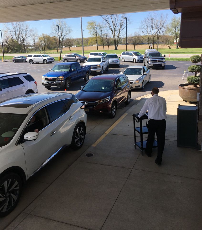 Essenhaus's tweet photo. Thanks to our AMAZING guests picking up Mother's Day meals and baked goods today! It is a blessing to see you again! https://t.co/kLNBnBlsCd