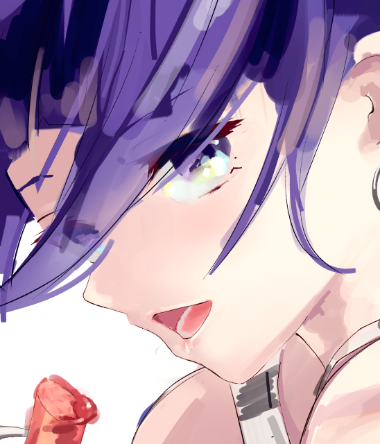 1ヶ月1日1摩美々 2/30
こがたんの朝食ひょいぱく  #なんか食べてる田中摩美々の絵 