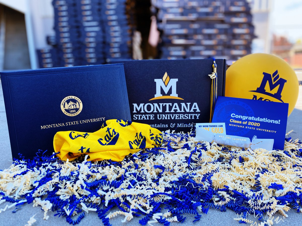 montanastate's tweet photo. Congratulations to MSU's graduates! #CatGrad20

🎓1,709 undergraduate students
🎓184 master’s students
🎓67 doctoral students
🎓153 students from Gallatin College
🎓And 155 undergrad candidates and 8 associate degree candidates from the summer session

https://t.co/y3dVR0zb3Z https://t.co/WQJCqlNa7d
