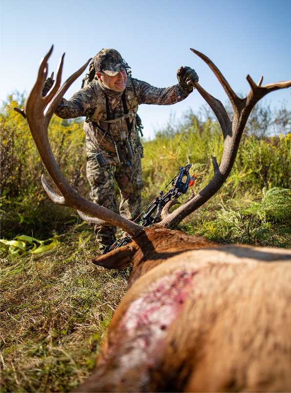bloodsportgear's tweet photo. We dream in clean kill shots and short blood trails. We are archery hunters; we are Bloodsport. #DrivenHunter #DrivenTV #BloodsportArchery https://t.co/CTKeUx4M5N
