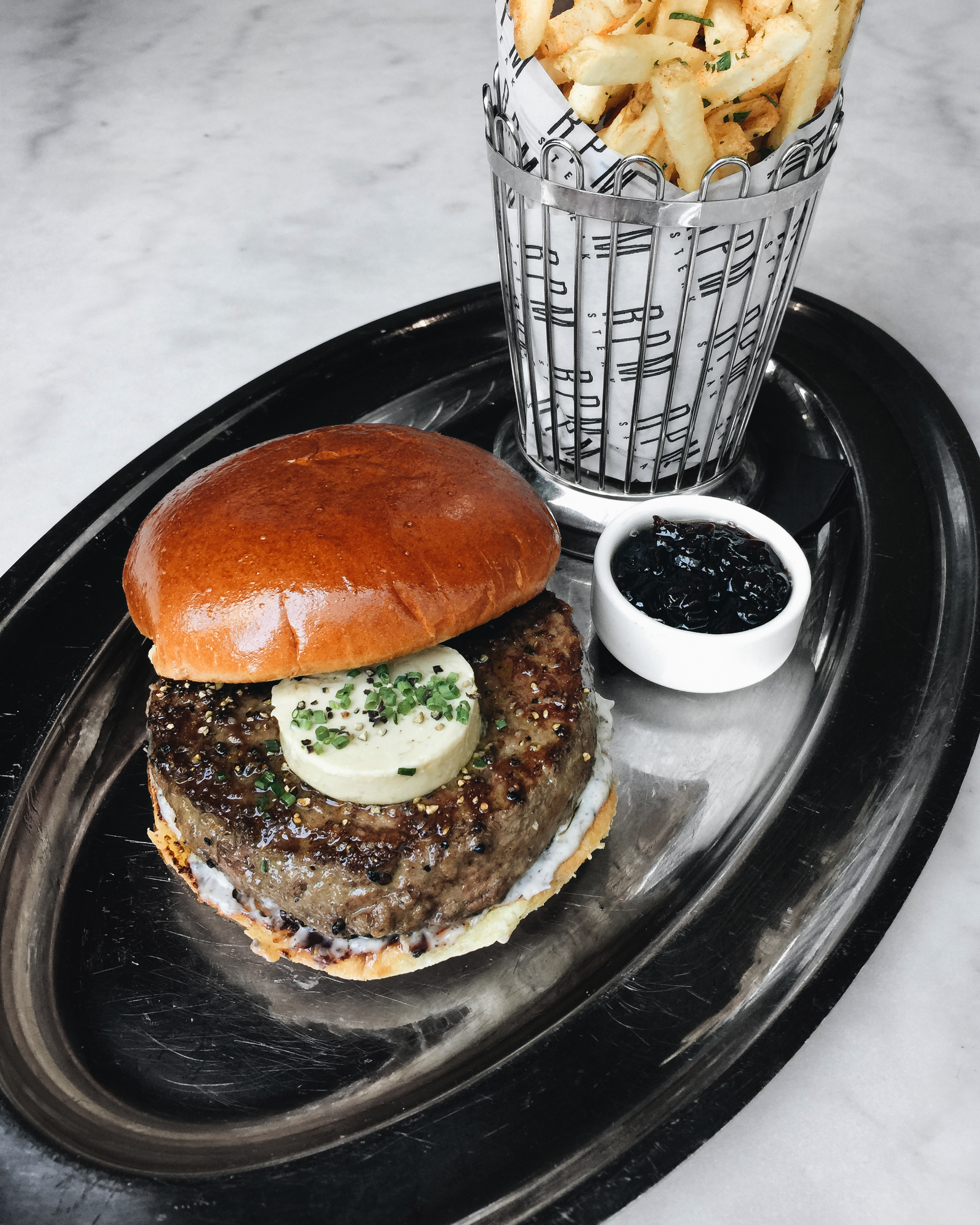 Rpm Steak On Twitter How About This Black Truffle Burger With Foie Gras Butter Onion Jam And Truffle Aioli For Lunch Or Dinner Today Https T Co Zmqflu5ekx Twitter