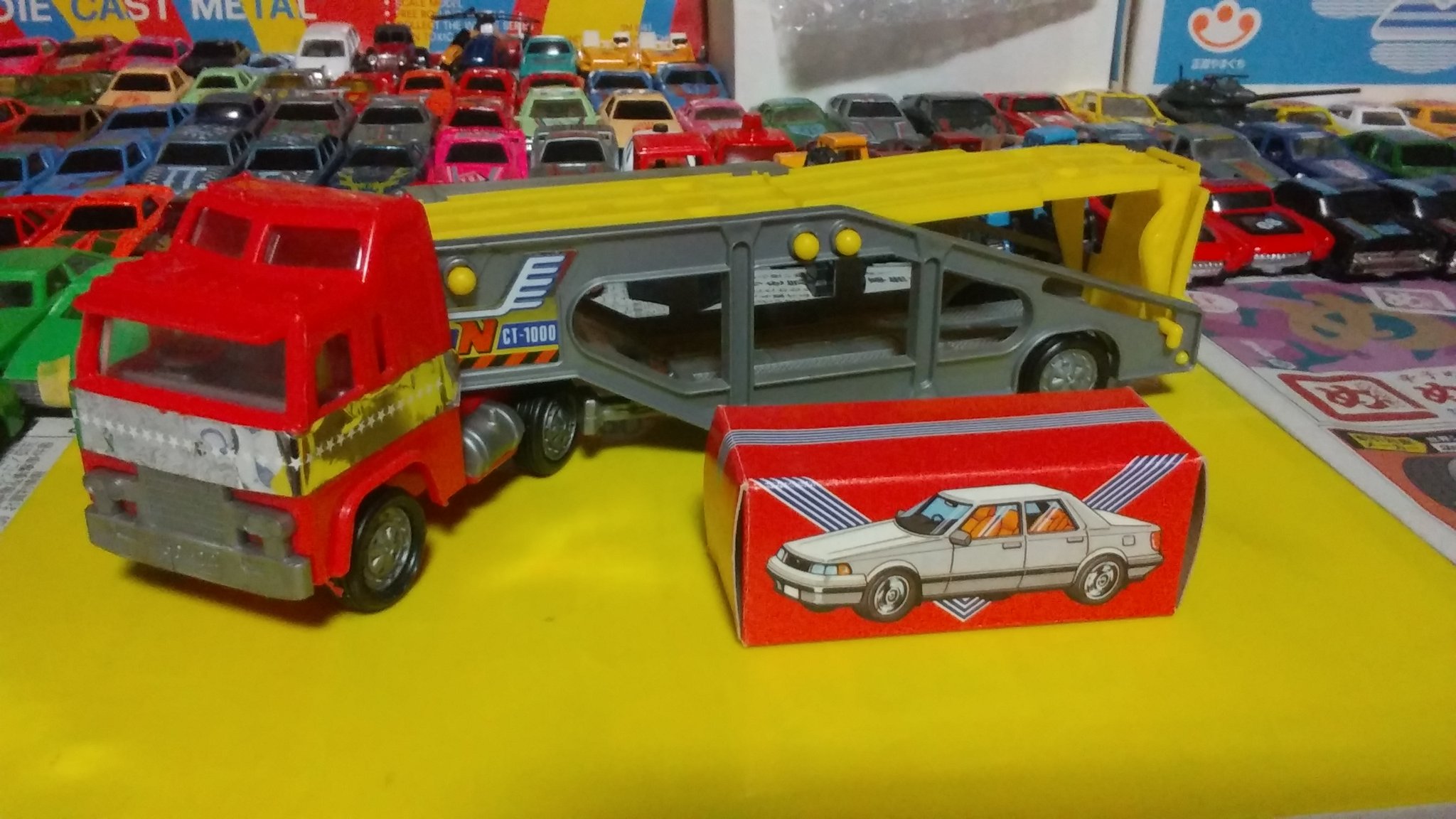 ナカザキヤ　ミニカー　2台 昭和のおもちゃ ナガサキヤ ミニカー2台 - メルカリ