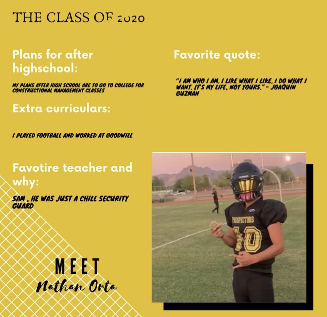 ajhsprospectors's tweet photo. Congratulations!! #MiningHumanPotential #ClassOf2020 https://t.co/jVf0YUaEeC